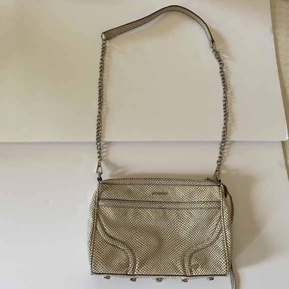Rebecca minkoff beige scale purse - Picture 2 of 4